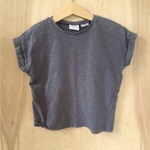 Zara Kids Faded Black T-Shirt